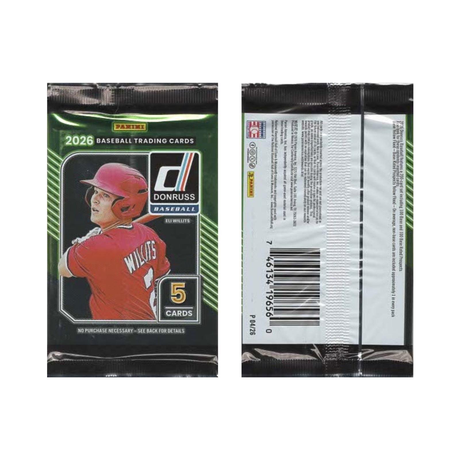 2026 Panini Donruss Baseball 48pk Gravity Feed Box | 240 Cards | Volume Discount
