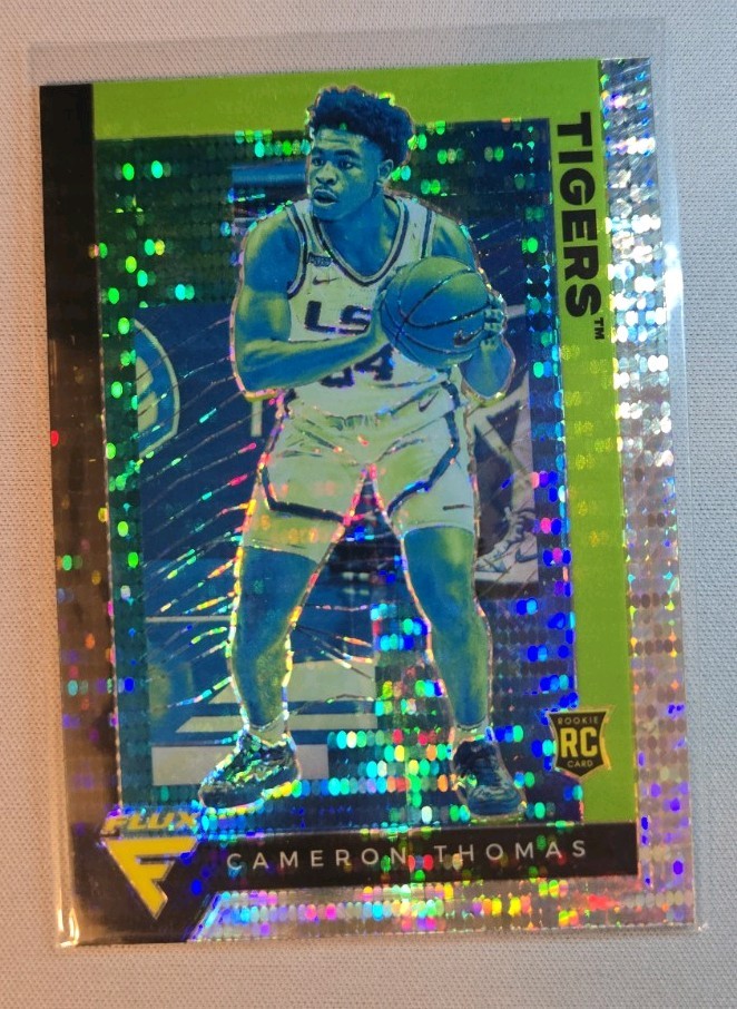 2021-22 Panini Chronicles Draft Picks – Flux Cameron Thomas #240 Pulsar (RC)