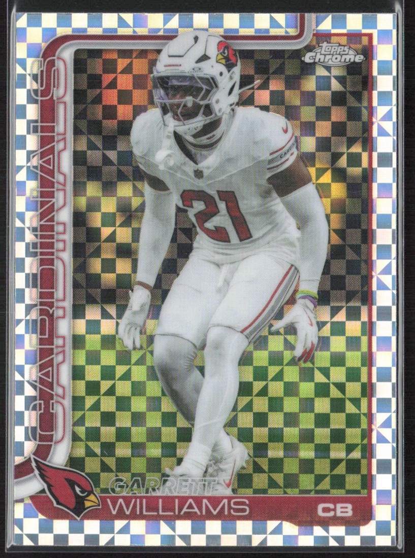 2025 Topps Chrome #6 Garrett Williams X-Fractor