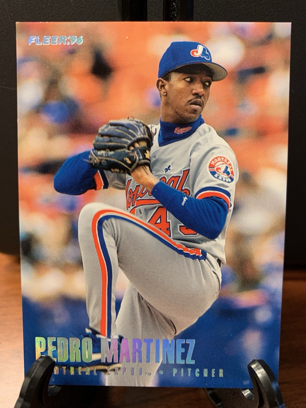 1996 Fleer “Tiffany” #462 Pedro Martinez Montreal Expos HOF FREE SHIPPING