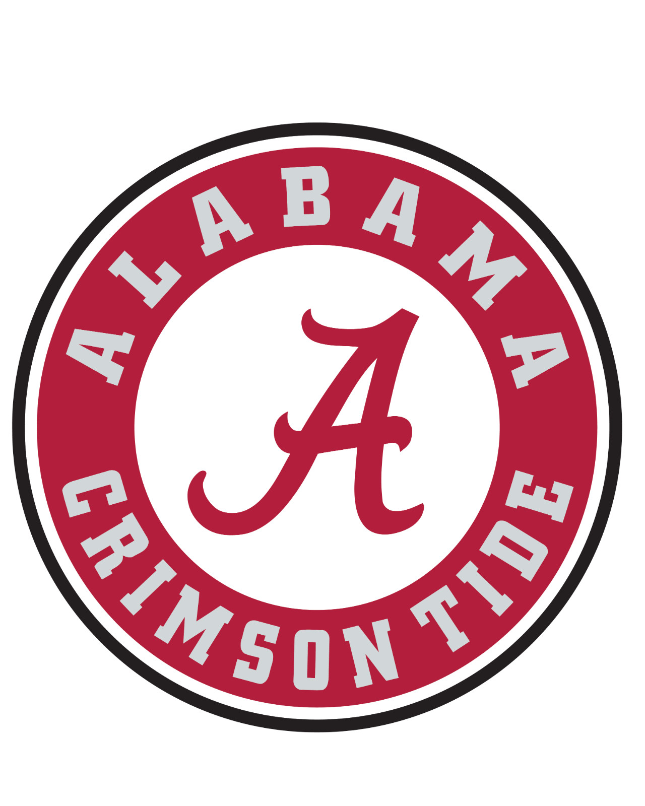 Alabama Crimson Tide 3″ Decal / NCAA / FREE SHIPPING (BUY 2 GET 1 FREE)