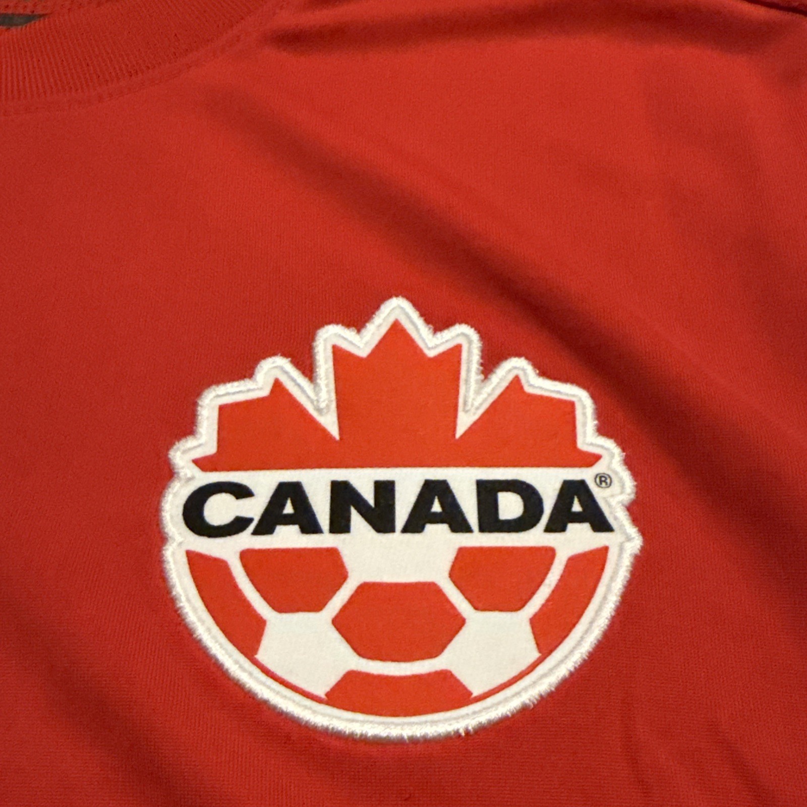 Nike Men’s Canada National Team Red Training Soccer Jersey Large L