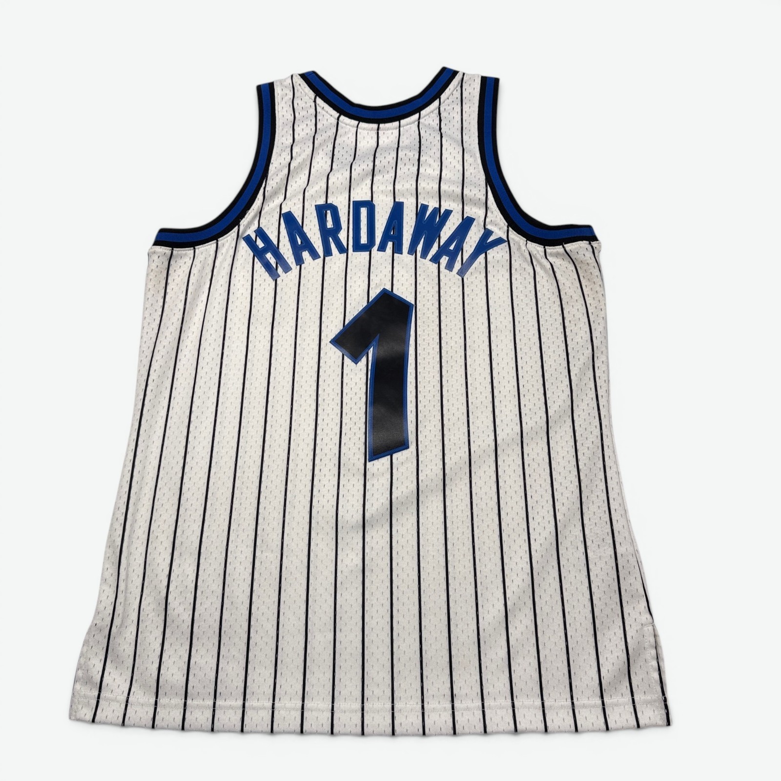 NBA Orlando Magic Jersey Mens Medium Penny Hardaway #1 Mitchell Ness Swingman