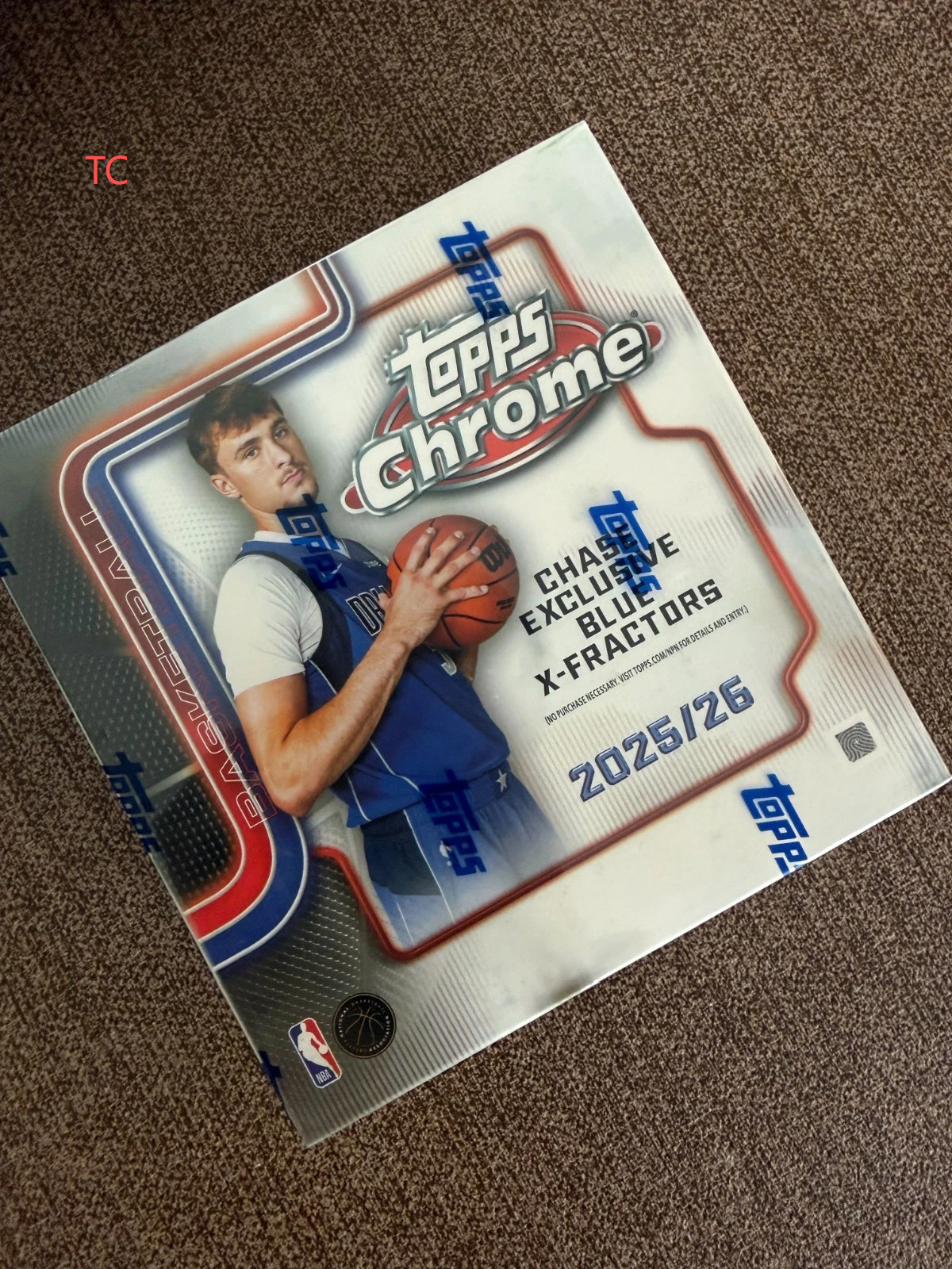 2025-26 Topps Chrome NBA Basketball Factory Sealed Mega Box 1LOX Brand New Seale