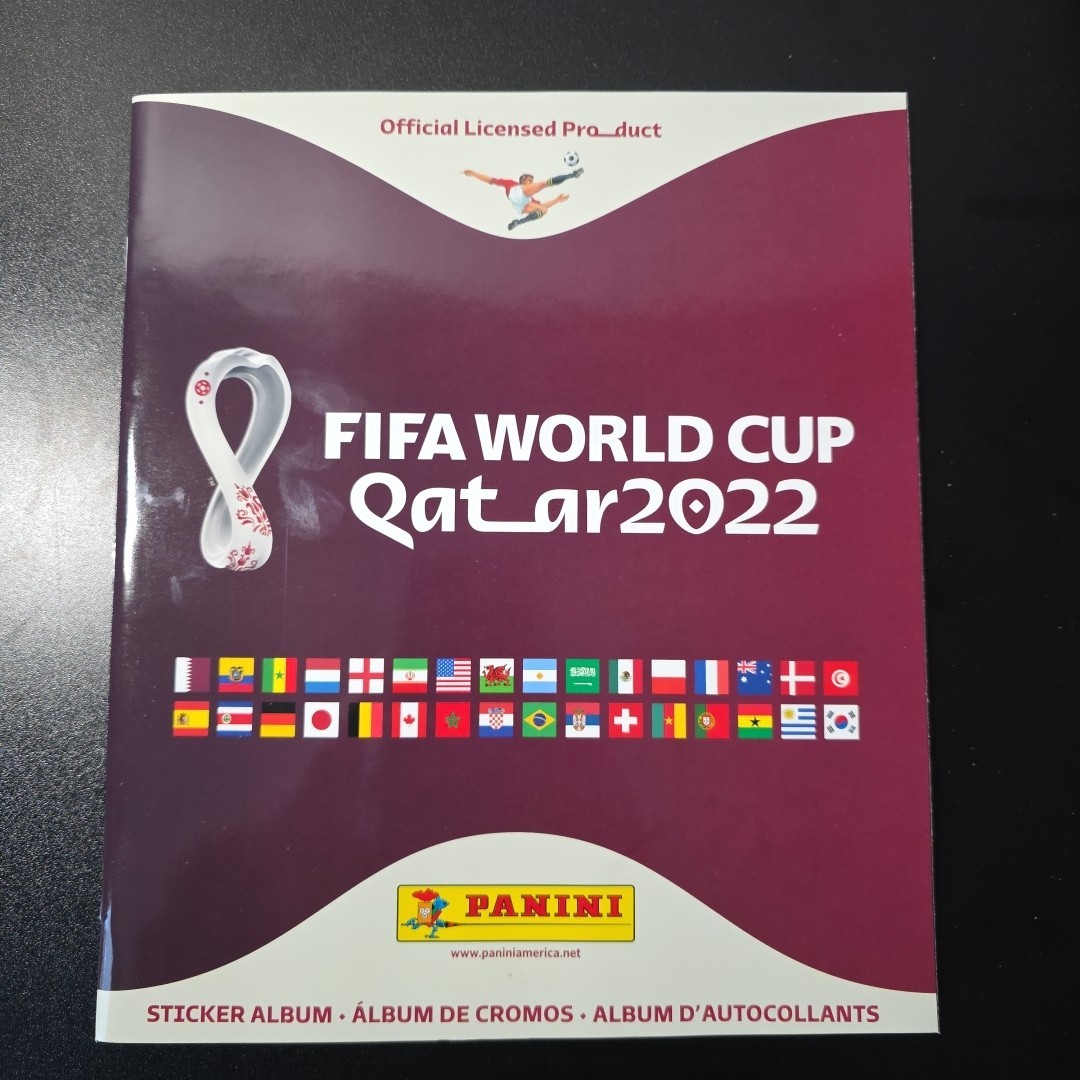 NEW Panini World Cup Sticker Book With 10 Stickers Included In The Book