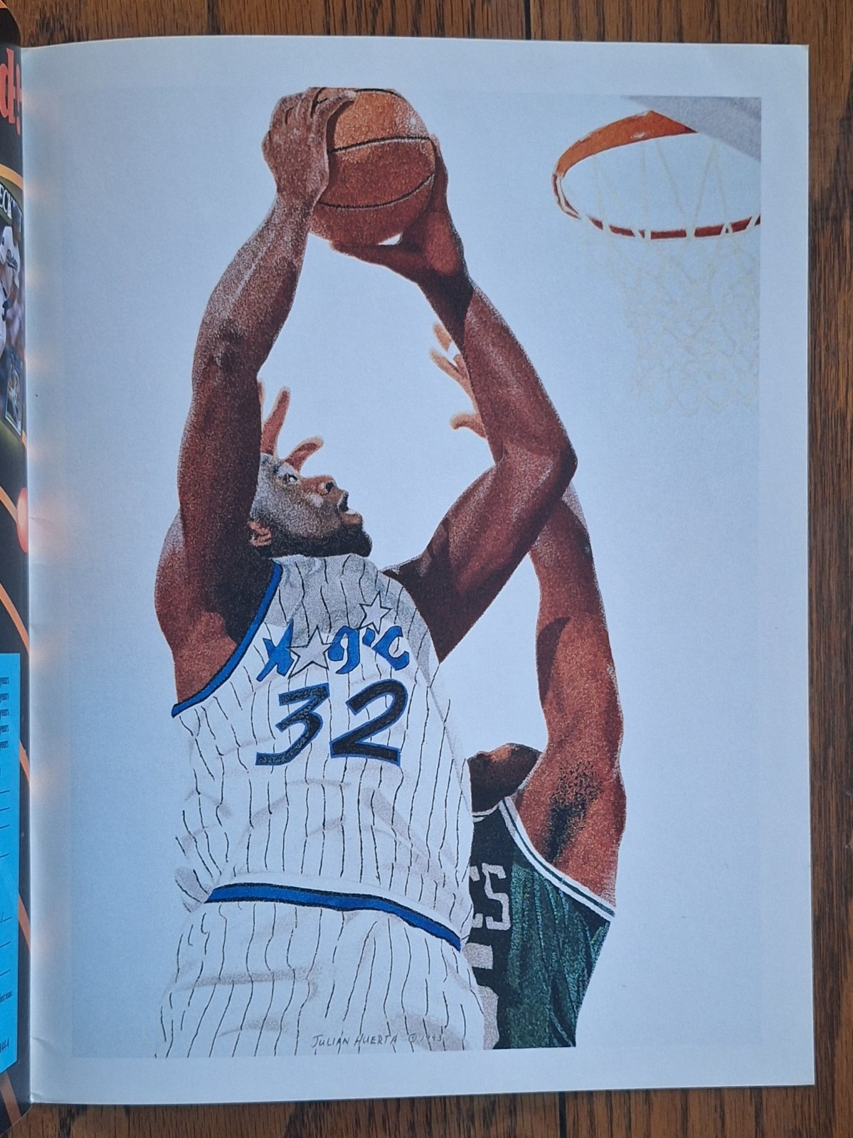 Beckett March 94 Issue #44 Robinson, Starks, O’Neal Basketball Card Monthly