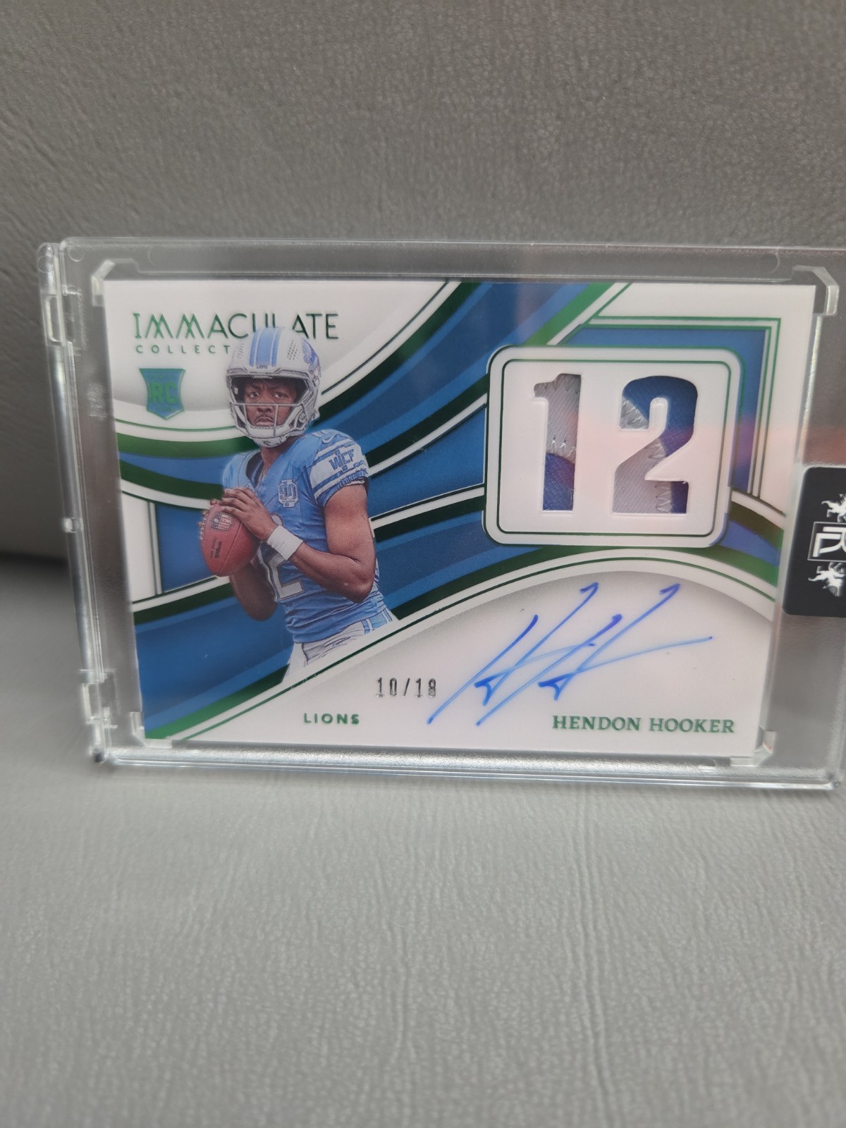 2023 Panini Immaculate Collection – Immaculate Signature Patches Rookie 10/18#