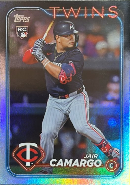 2024 Topps Update #US314 Jair Camargo Rainbow Foil