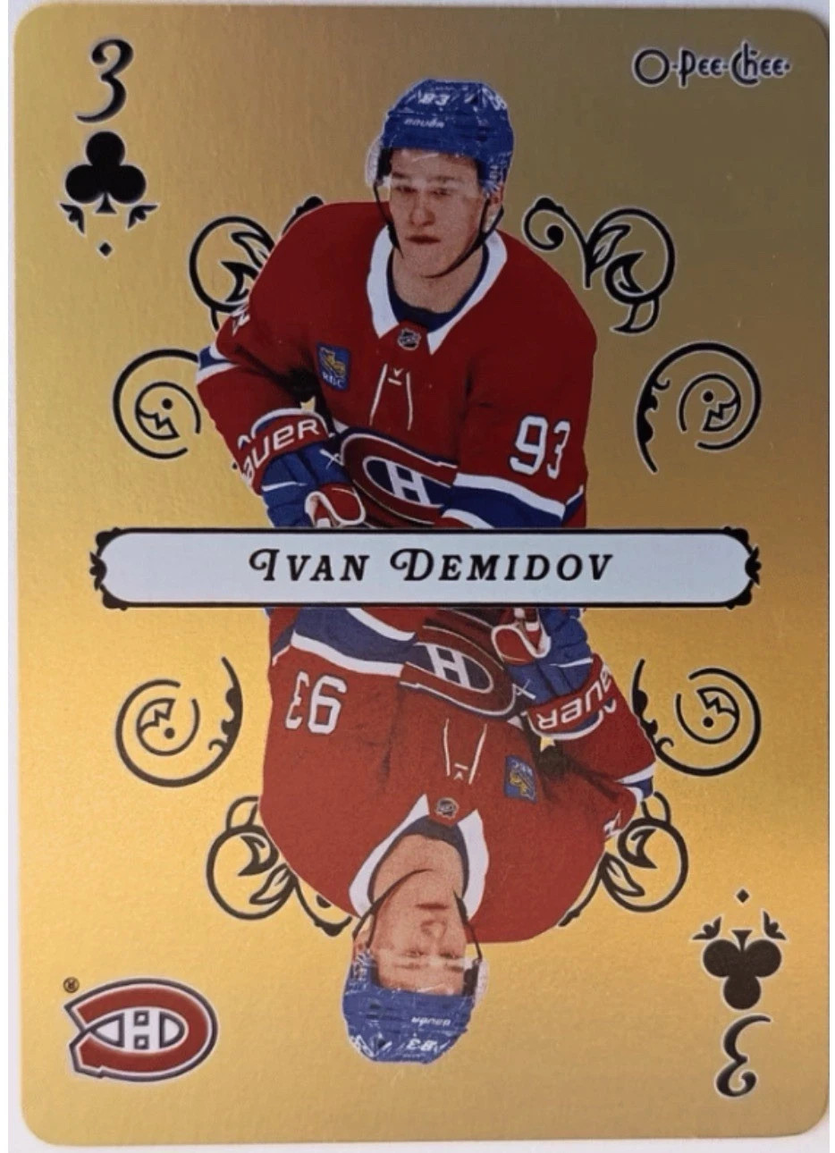 2025-26 O-PEE-CHEE – PLAYING CARDS – YOU PICK
