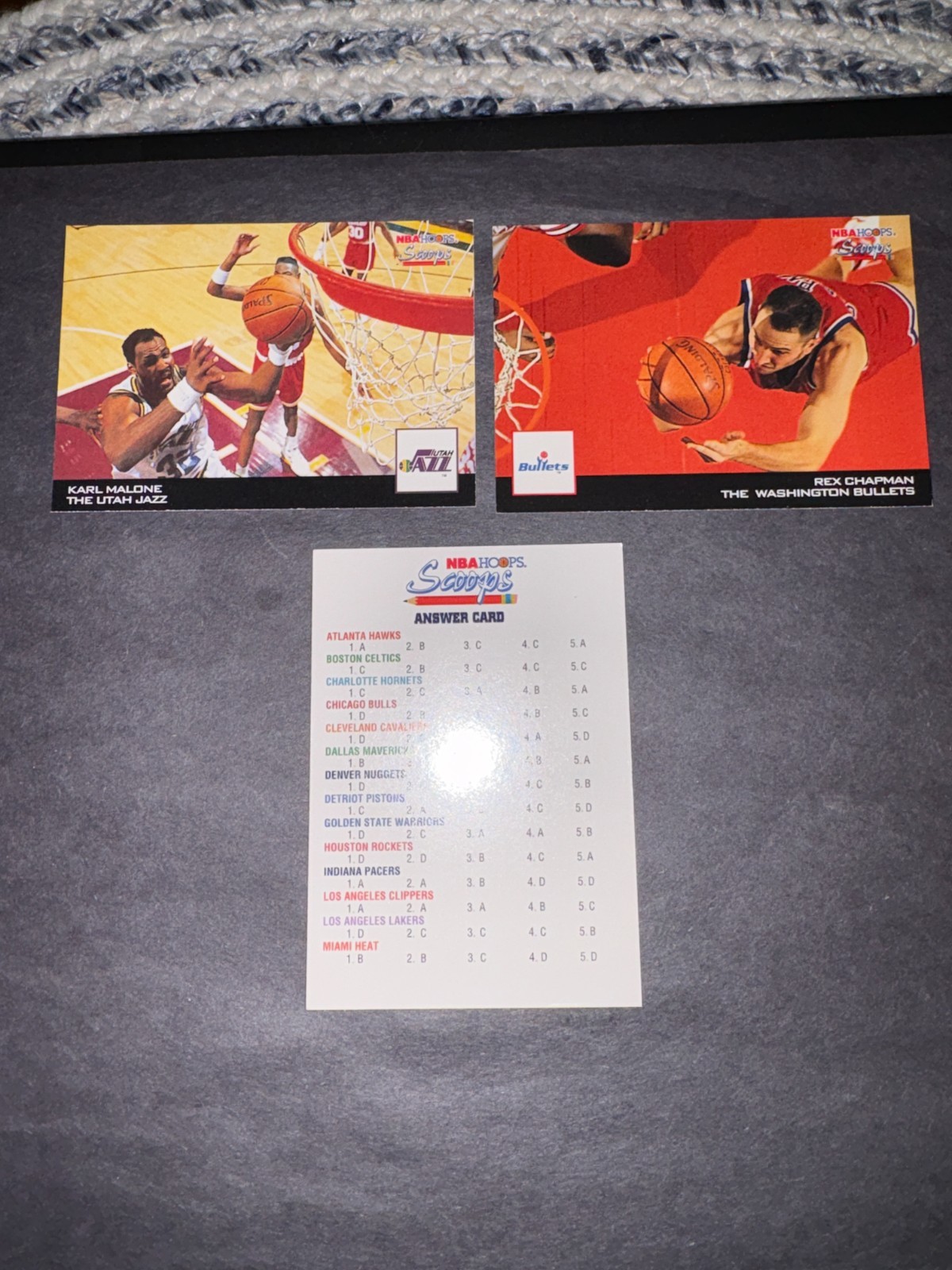1993-94 NBA HOOPS SCOOPS INSERT BASKETBALL CARDS YOU CHOOSE DISCOUNT FOR MULTIS
