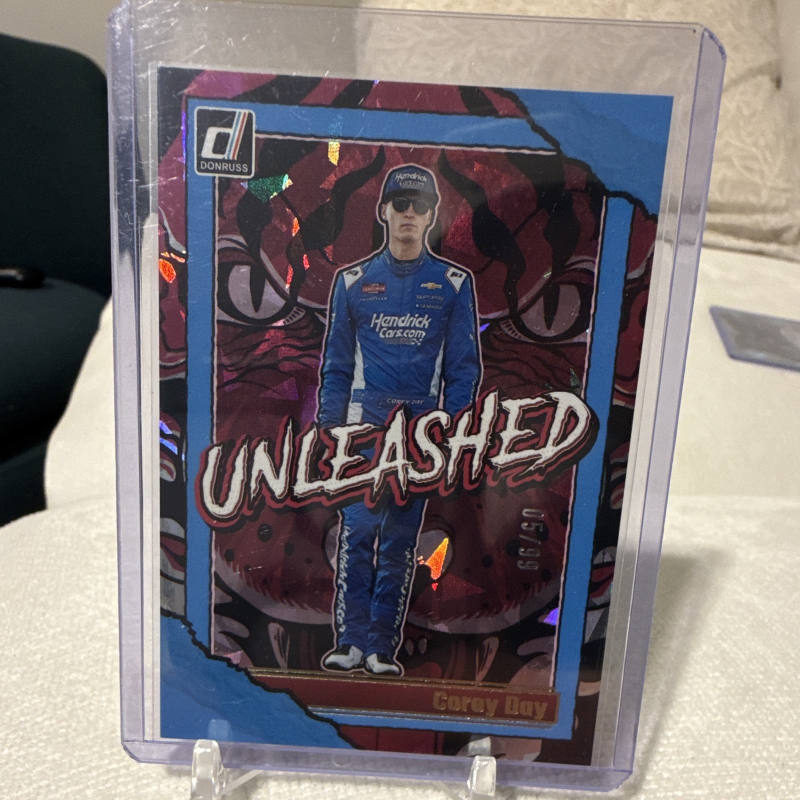 Panini 2026 Donruss NASCAR Corey Day Unleashed #18 Hendrick /99