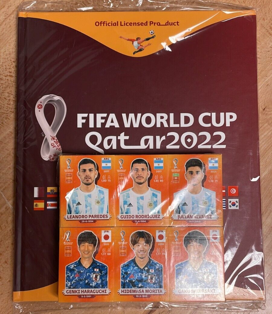 Panini Fifa World Cup Qatar 2022 Complete collection – Full Stickers Hard Cover