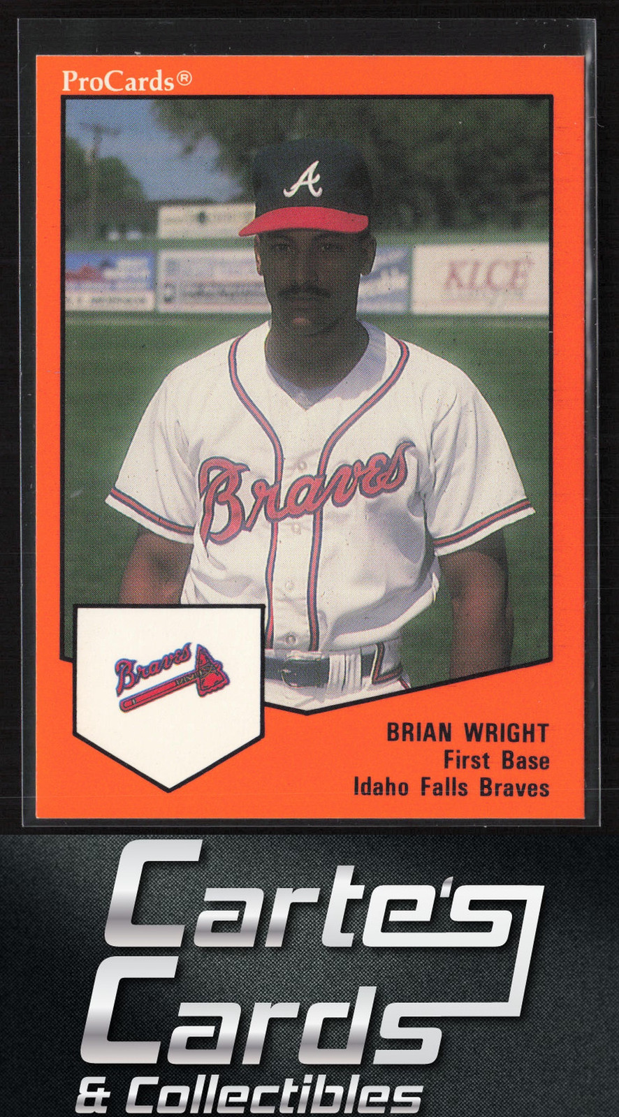 Brian Wright 1989 ProCards Minor League Team Sets #2009 Idaho Falls Braves