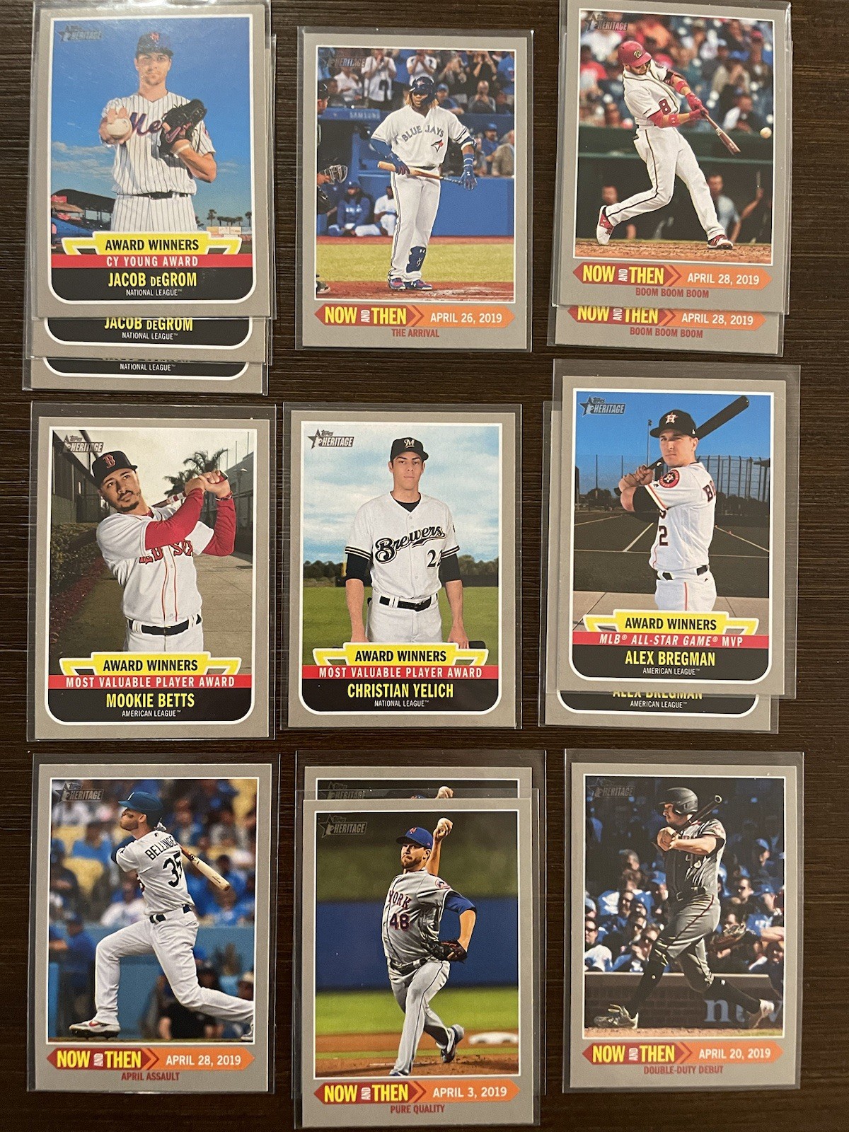 2019 Topps Heritage Short Print SP’s – complete your set, combined shipping