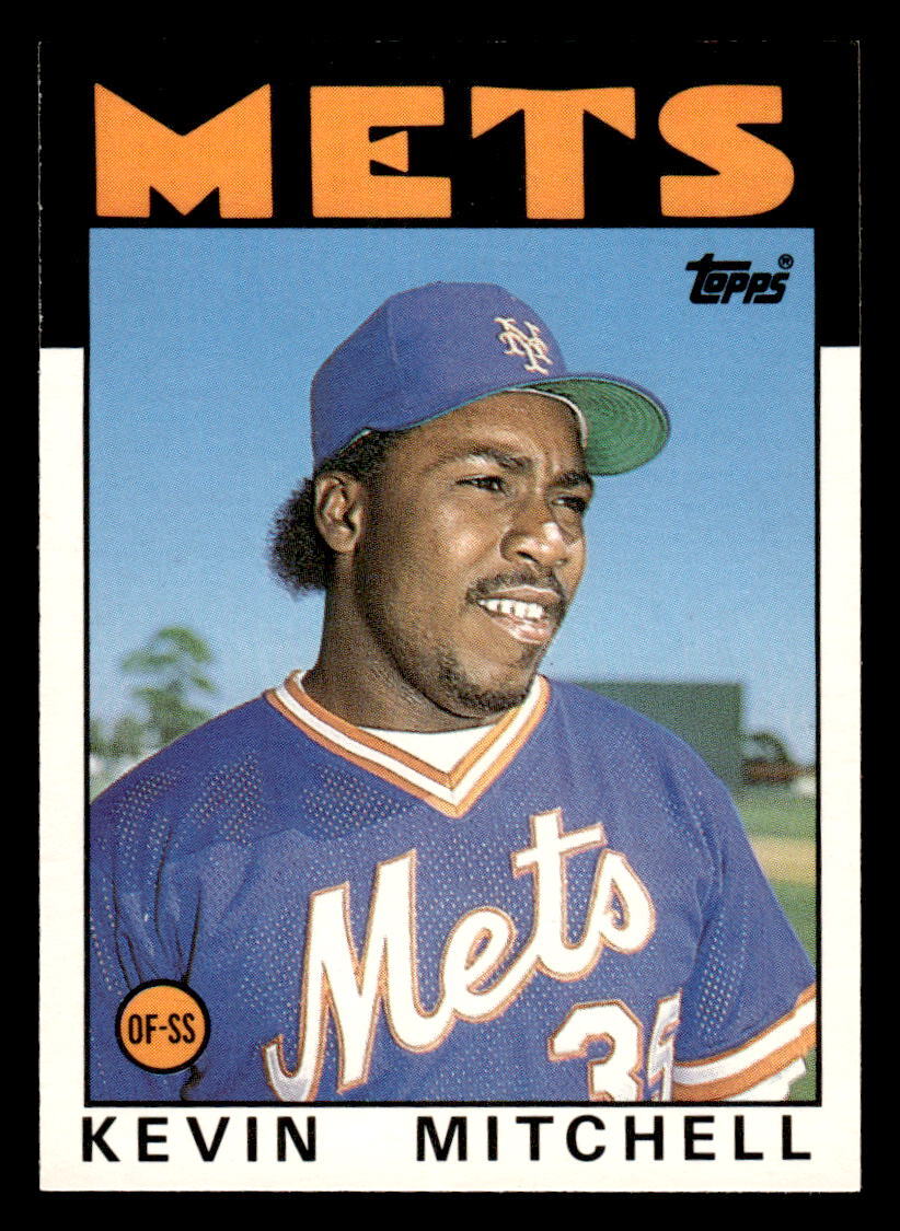 1986 Topps Traded #74T Kevin Mitchell Rookie Card