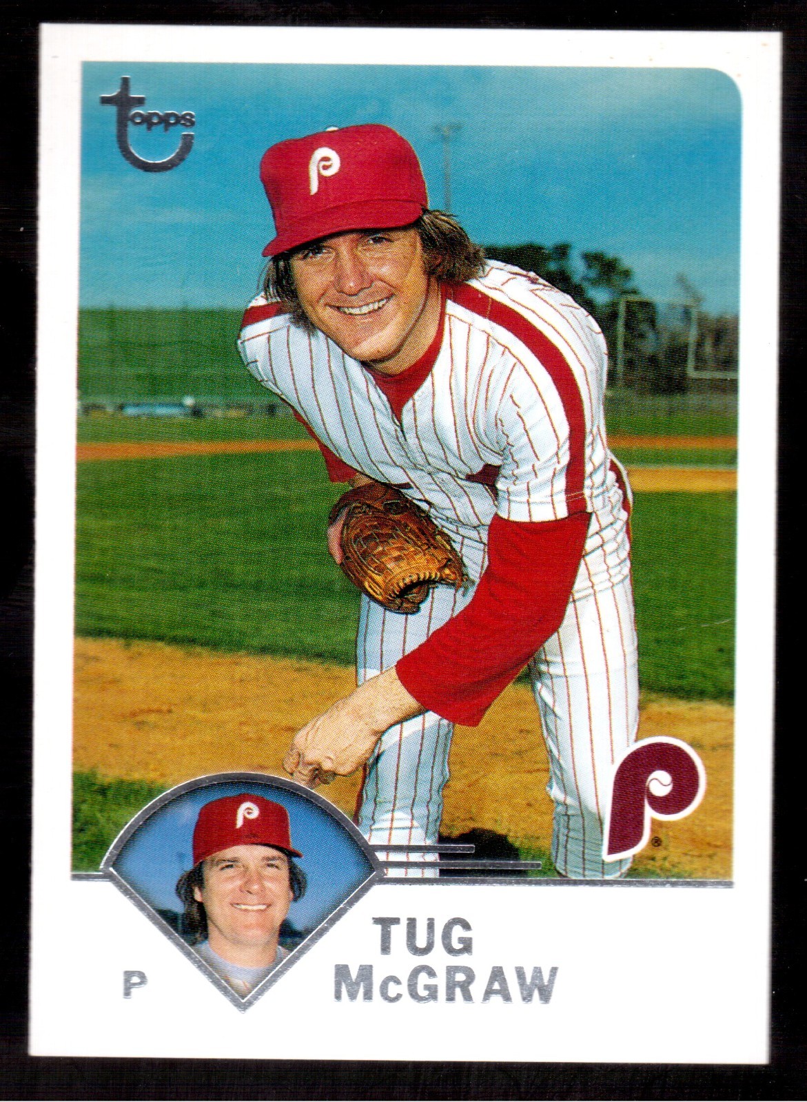 2003 TOPPS RETIRED SIGNATURE EDITION #109 TUG McGRAW
