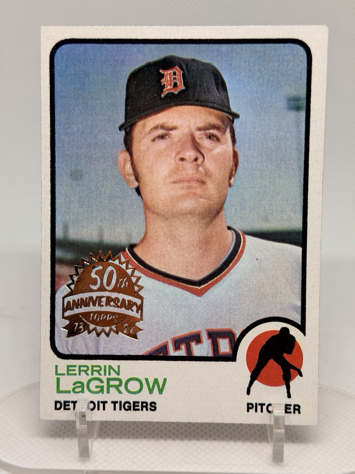 2022 Topps Heritage – 1973 Topps Lerrin LaGrow 50th Anniversary Stamped Buybacks