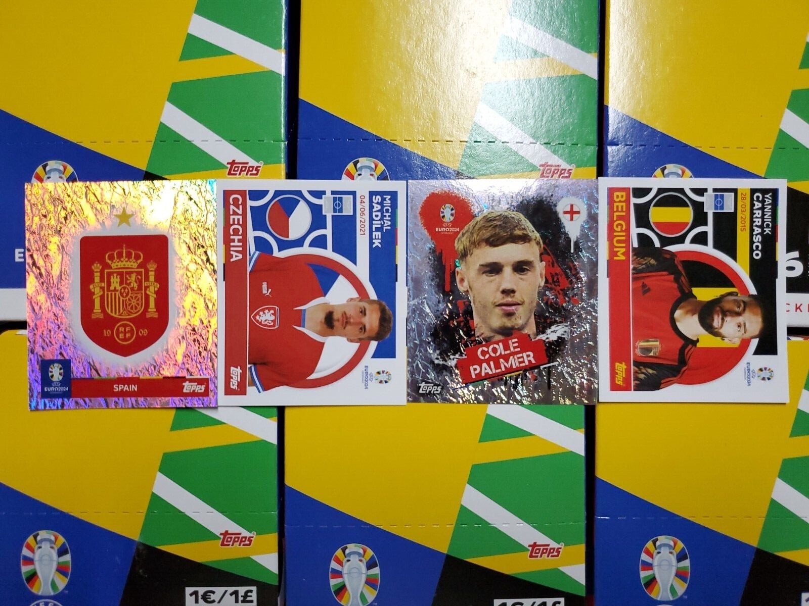2024 Topps UEFA Euro Cup Germany Stickers (ALB-EST) – YOU PICK FROM LIST!