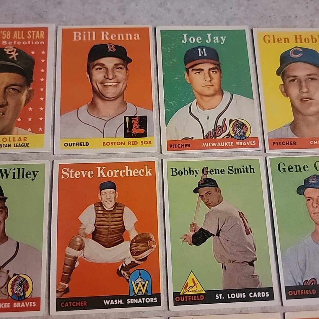 1958 Topps Baseball Your Choice