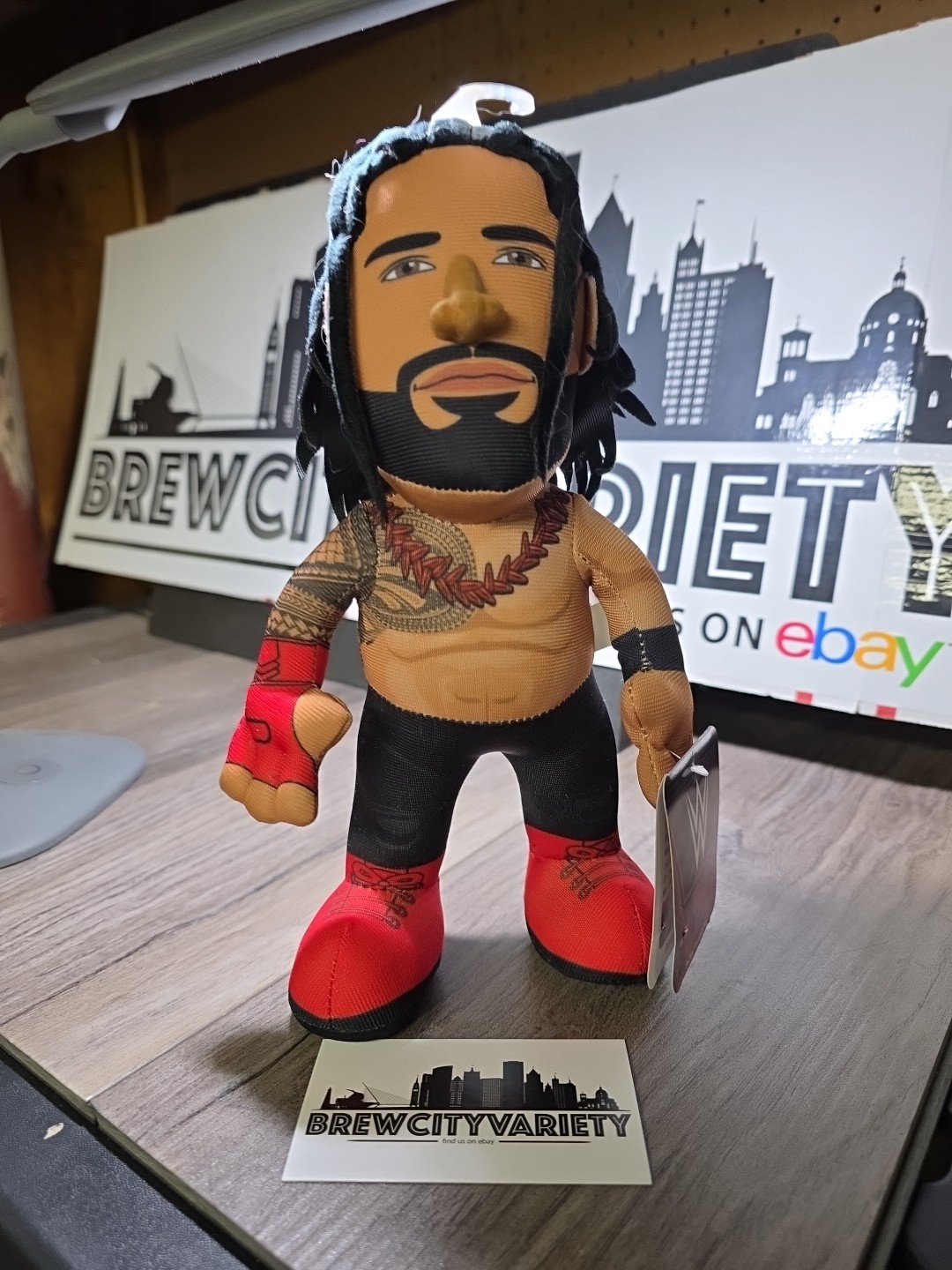 Bleacher Creatures WWE Superstar Roman Reigns 10″ Plush Figure