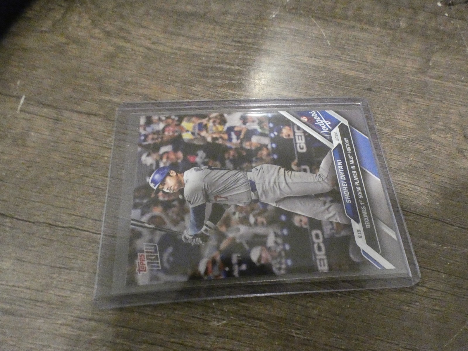 2024 Topps Now SHOHEI OHTANI #722 – 50/50 Club Member Los Angeles Dodgers