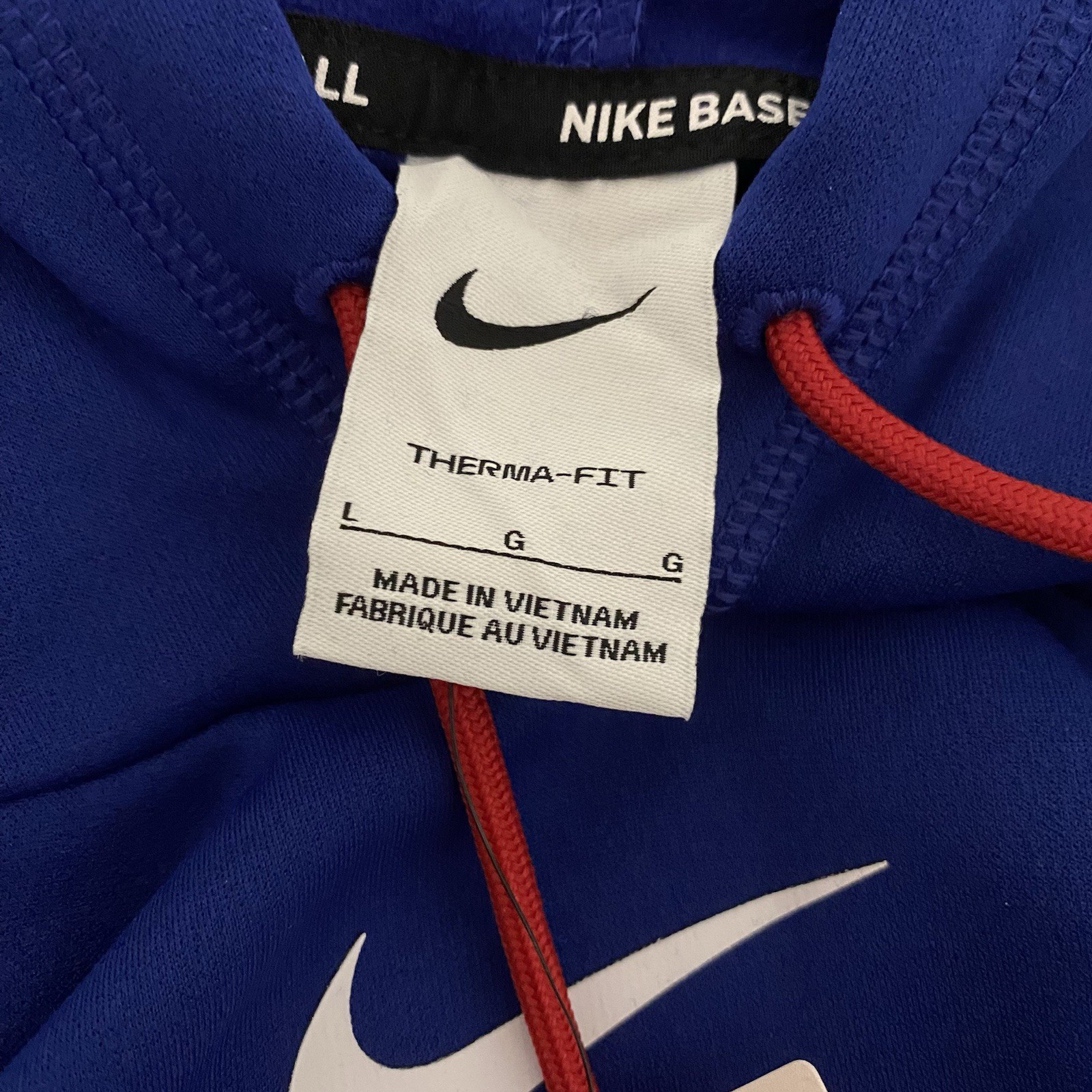 Nike Dominican Republic World Baseball Classic Men’s L Therma Hoodie 2026 NWT