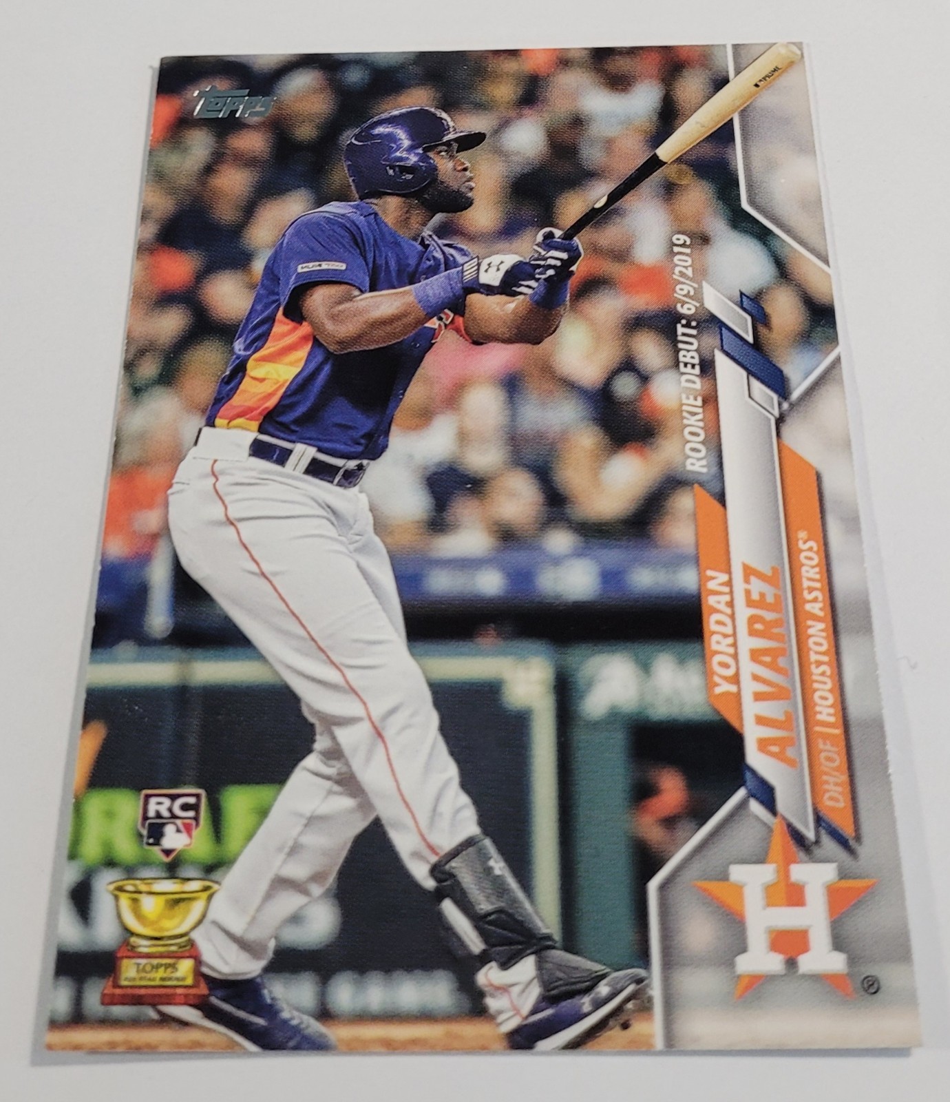 2020 Topps Update #U300 Yordan Alvarez RC Houston Astros