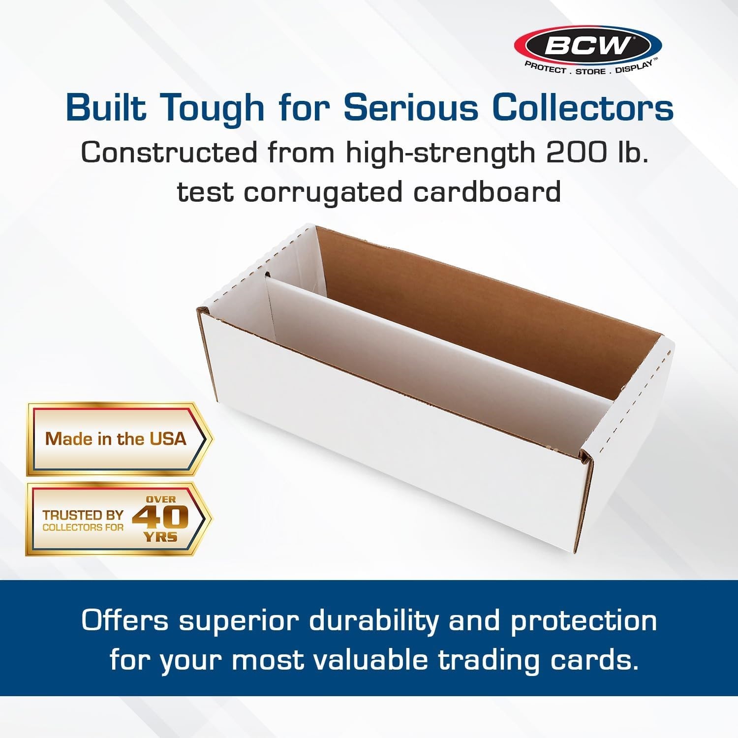 BCW 1600 Count Shoe Box Cardboard Sport Trading Gaming Card Coin NGC Storage 3×4