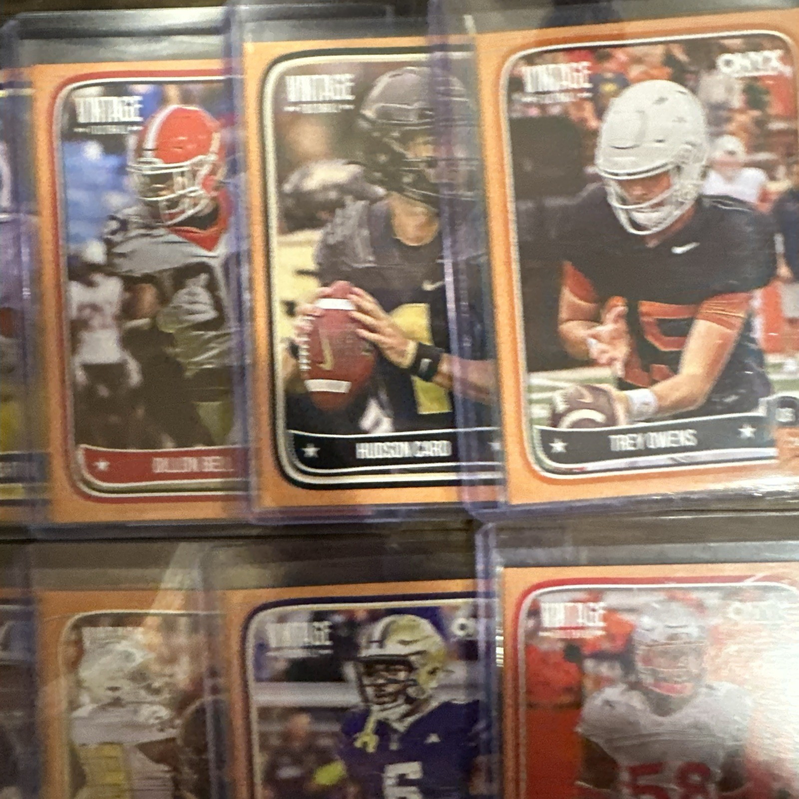 2024 ONYX Vintage Football Mega Lot (24) Cards Includes 12 Autos And 12 Numbered