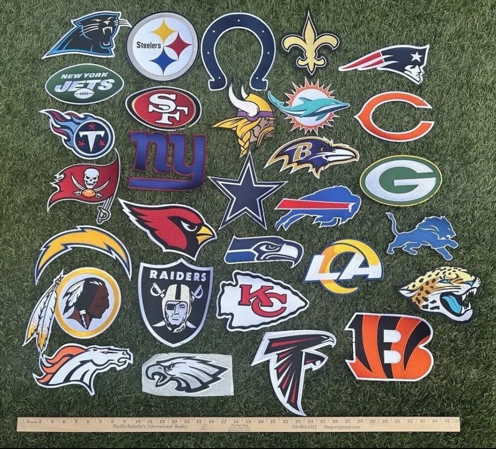 SAN FRANCISCO 49’ERS BIGGEST 7” Patch Iron On Embroidered USA SELLER