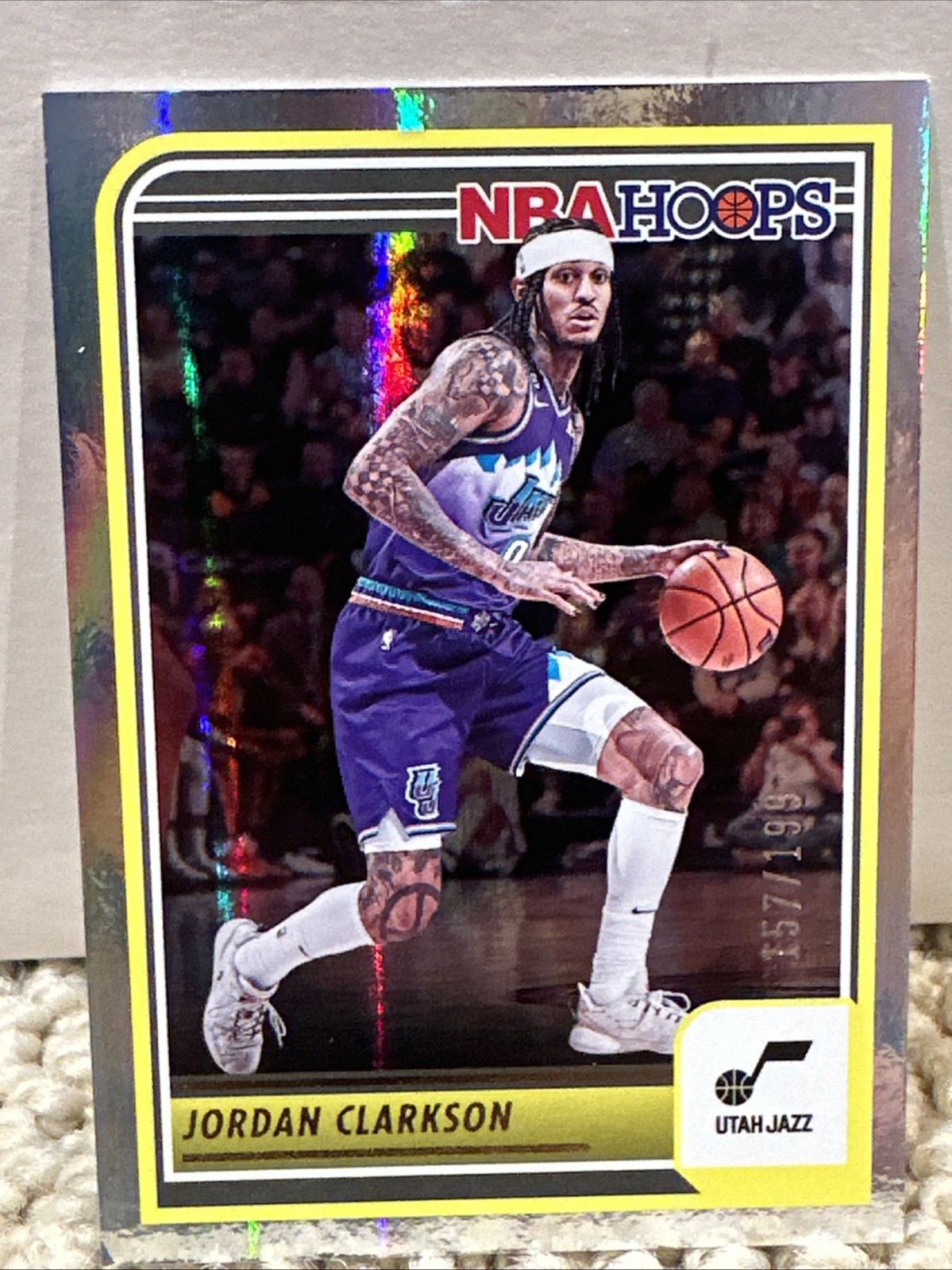 2023-24 Panini NBA Hoops – Jordan Clarkson #176 Silver /199