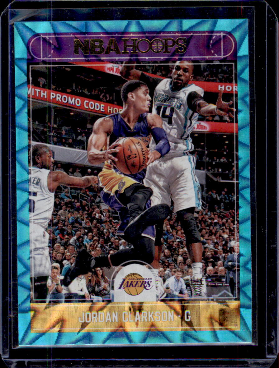 2017-18 Hoops #109 Jordan Clarkson Teal Explosion