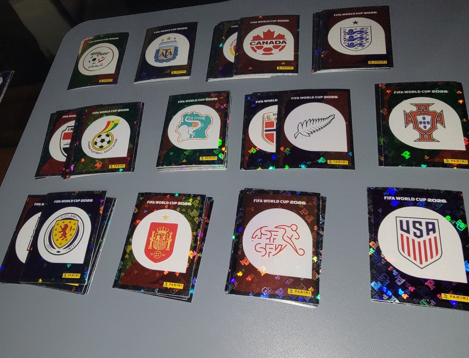2026 Panini World Cup Sticker Team Logo/Badge