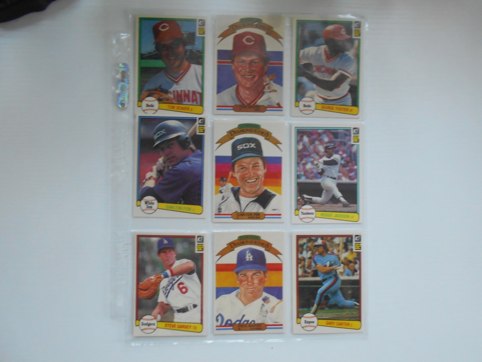 1982 Donruss – Lot of 45 cards – Dave Winfield, Jim Palmer, Tom Seaver, Jackson