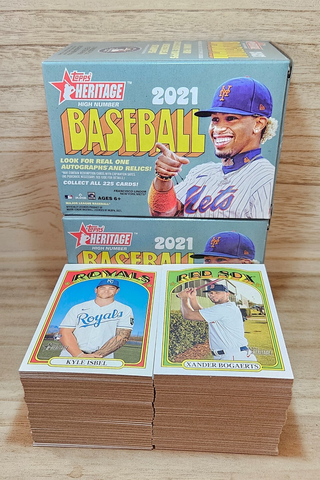 2021 Topps Heritage High Numbers #501 – #700 – Complete Your Set – You Pick