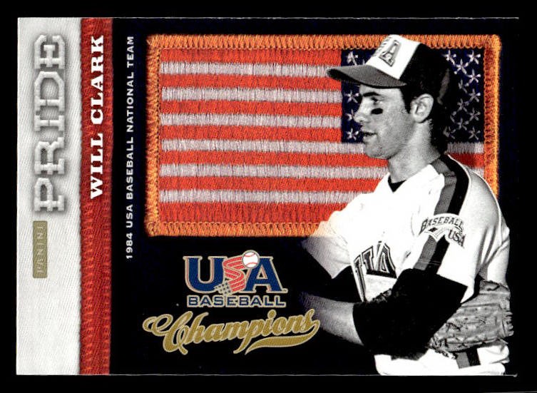 Will Clark 2013 Panini USA Baseball Champions Pride #25 ESE QTY