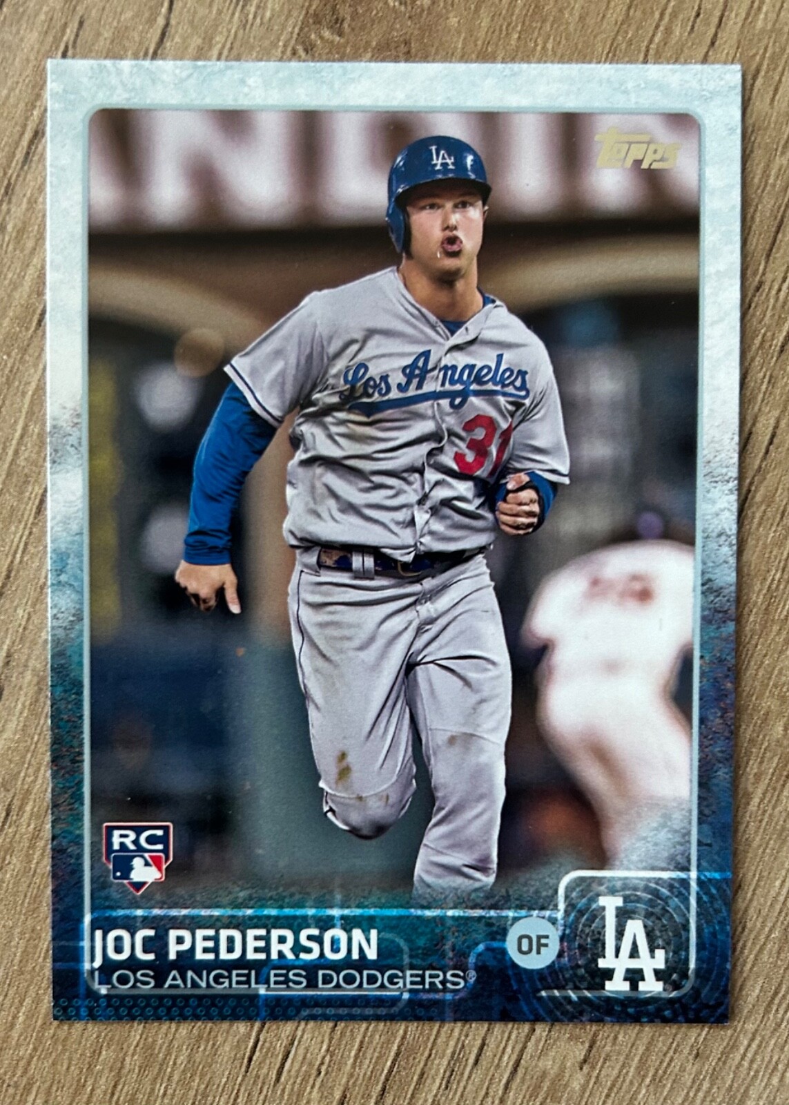 2015 Topps #192 Joc Pederson Factory Set Bonus: Rookie Variations LA Dodgers