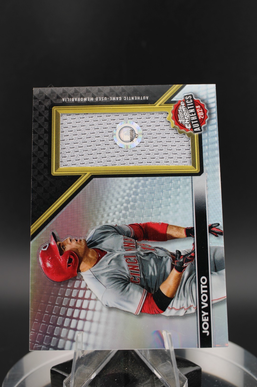 2024 Topps Chrome Authentics Joey Votto Cincinnati Reds #TCA-JV Game-Used Relic