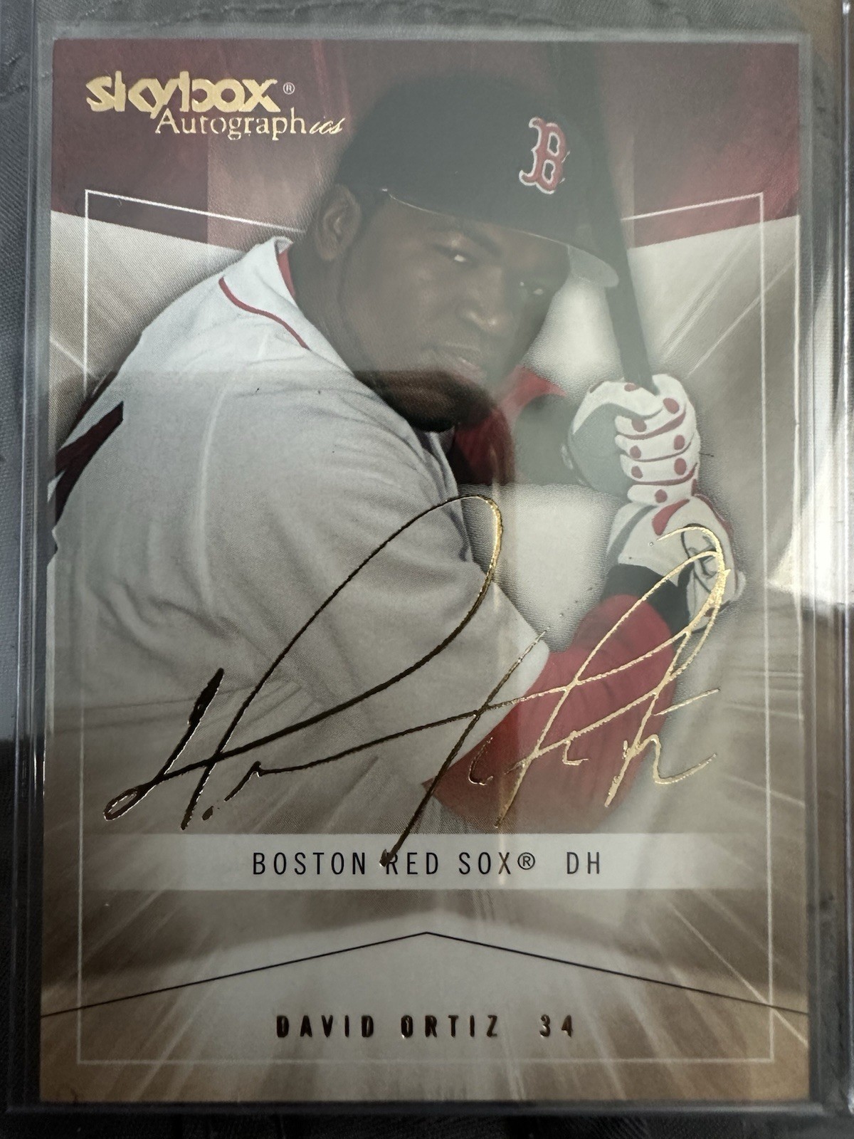 David Ortiz 2005 Skybox Autographics #58 /150