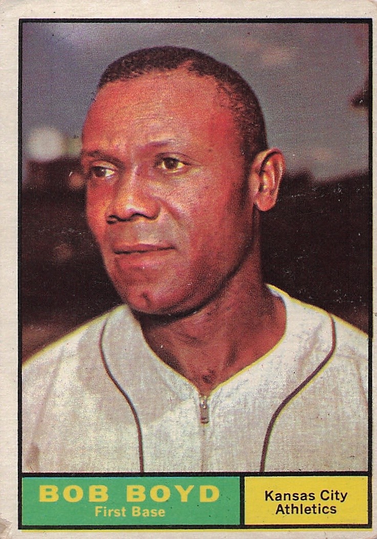 1961 Topps #199 Bob Boyd, VG (corners)