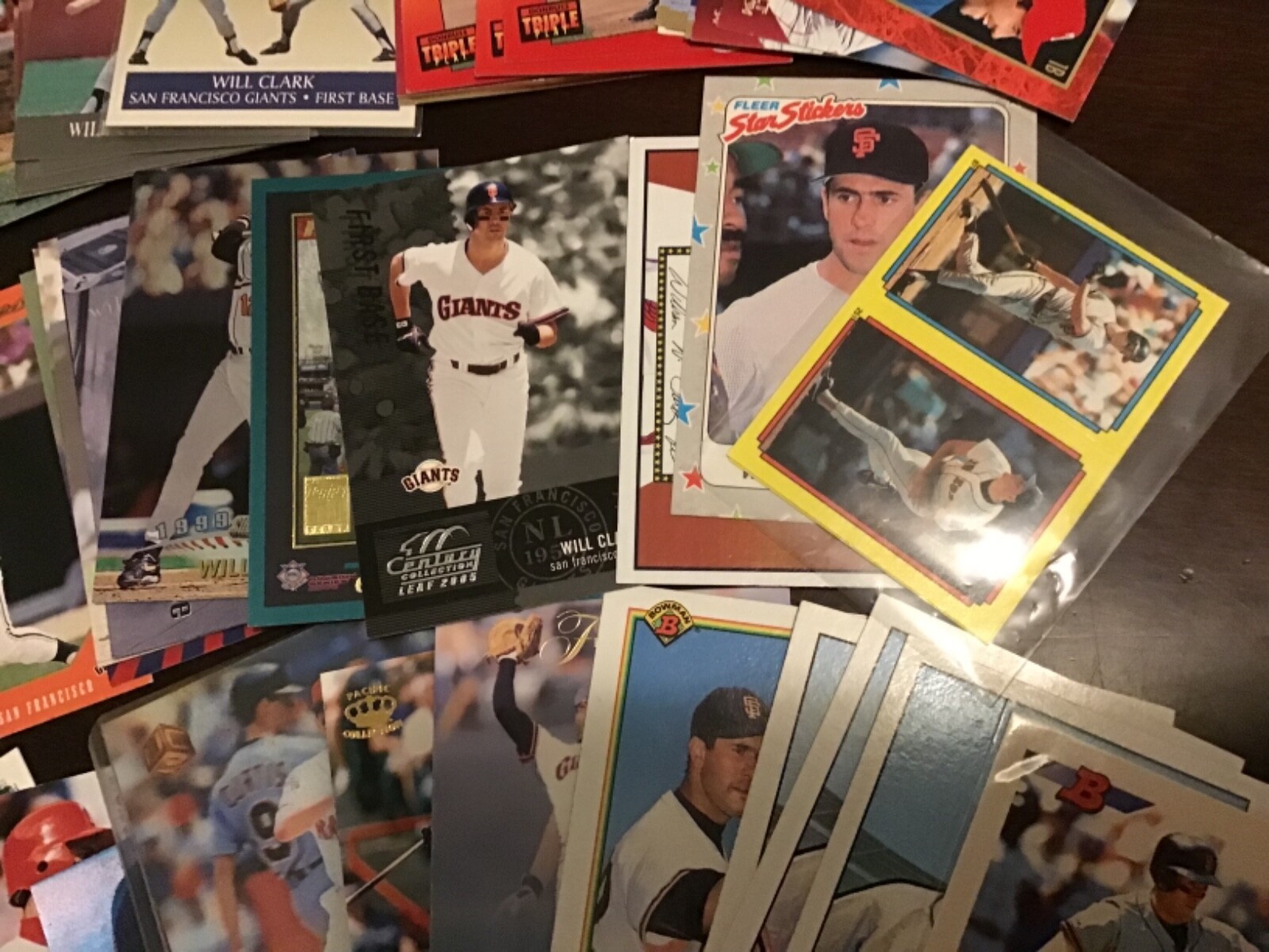 WILL CLARK Oddball Insert & Regular issue LOT #2 Baseball YOU CHOOSE