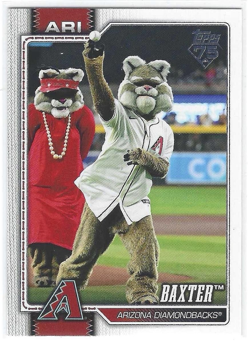 Baxter 2026 Topps Mascots #M1 Arizona Diamondbacks