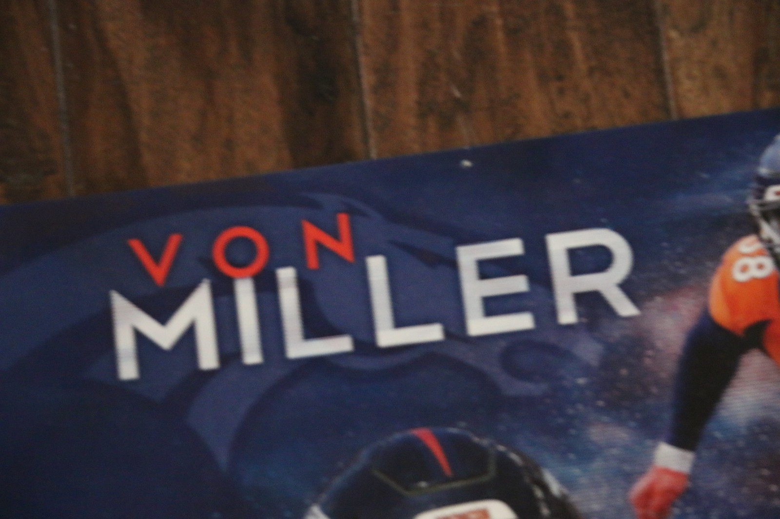 Von Miller Denver Broncos Poster #58 NFL Football Single Sided