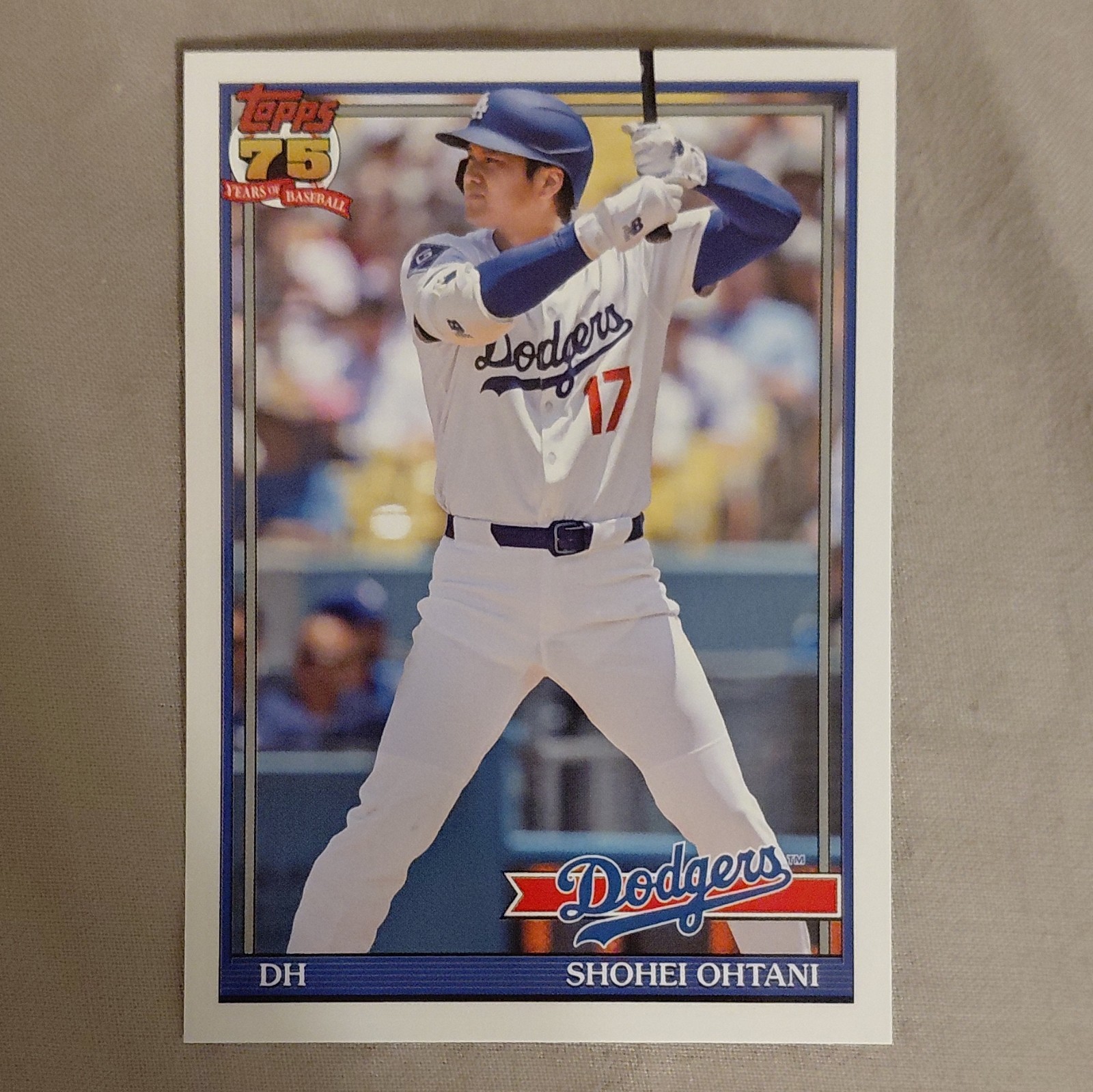 2026 Topps Series 2 Shohei Ohtani baseball card (#91B2-1) featuring a 1991