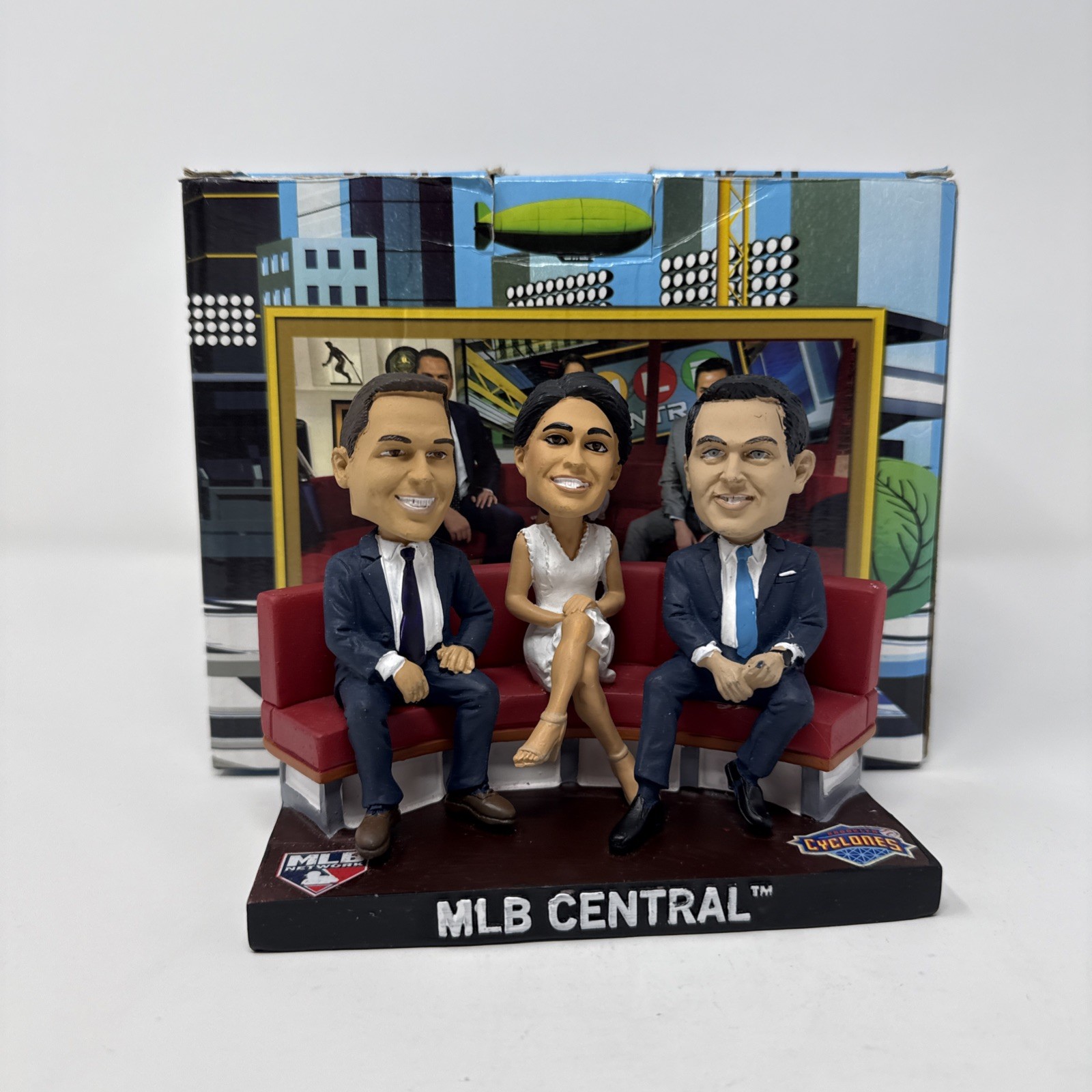 Brooklyn Cyclones MLB Network Central Bobblehead 2018 Sga Giveaway No Insert Rea