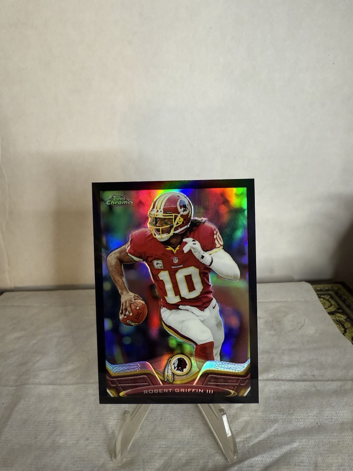 2013 Topps Chrome Black Refractor /299 Robert Griffin III #125