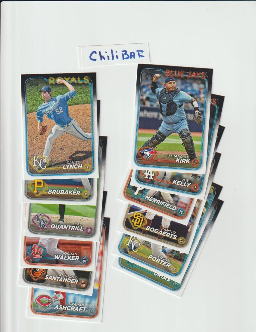 2024 Topps Series 2 BASE CARDS #351-700: You Pick – Complete Your Set