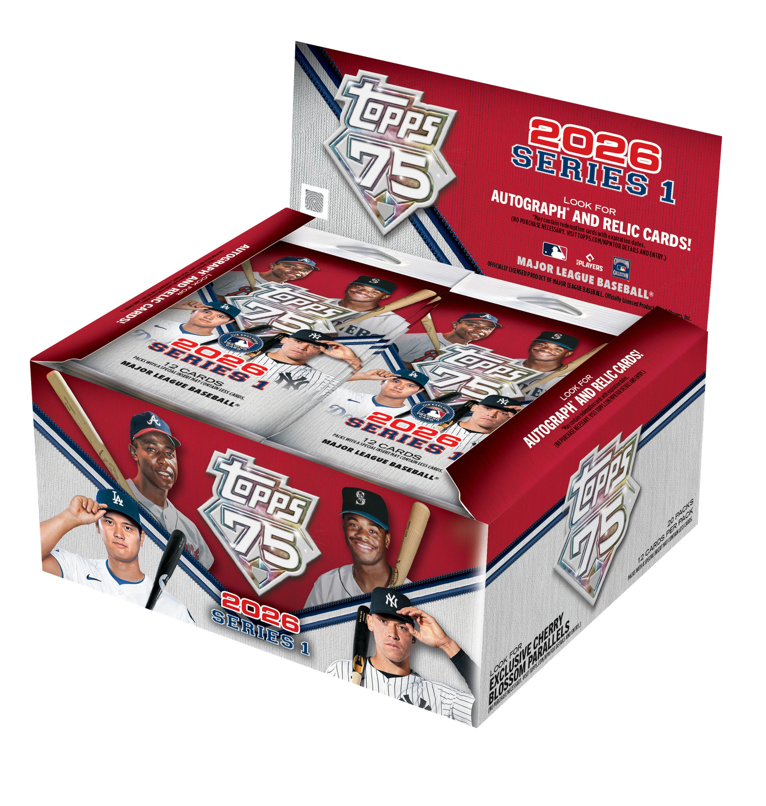 2026 Topps Series 1 Baseball Japan Edition Hobby Box Cherry Blossom Koi Sealed