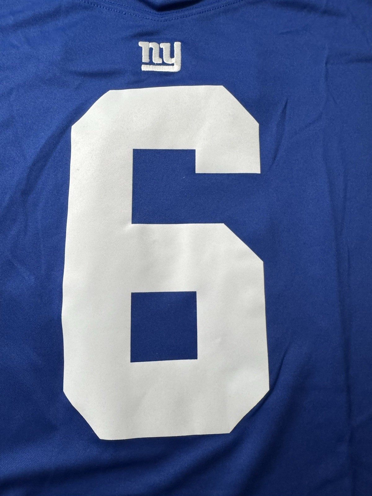Men’s New York Giants Jaxson Dart Nike Royal Team Game Jersey – L