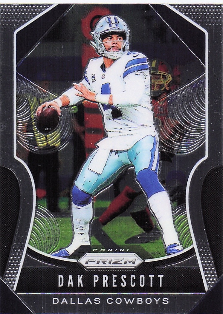 2019 Panini America, Inc. PRIZM FOOTBALL DAK PRESCOTT #37 DALLAS COWBOYS